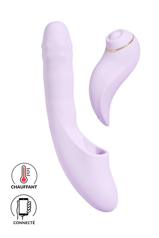 Rabbit connecté et détachable Duoglow - Svakom