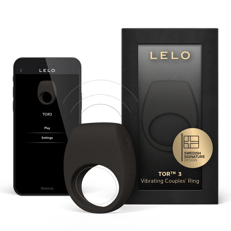 Anneau vibrant pour couple Tor 3 + Bougie offerte - LELO