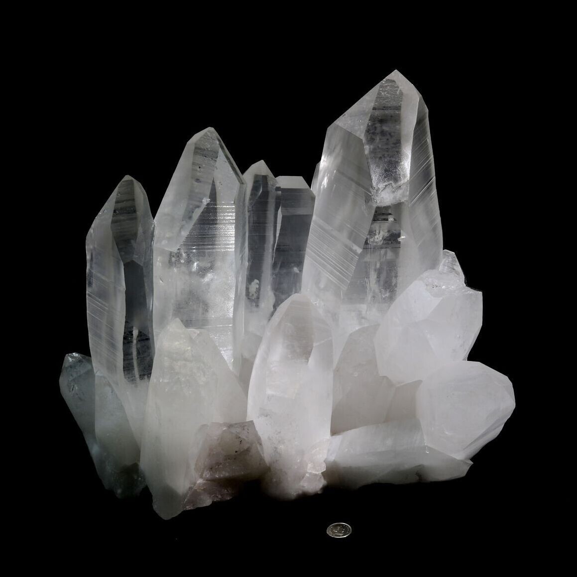 Lenie Loves Lemurian mass crystal