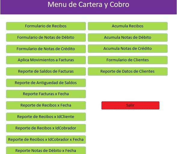 Software de Cartera y Cobro