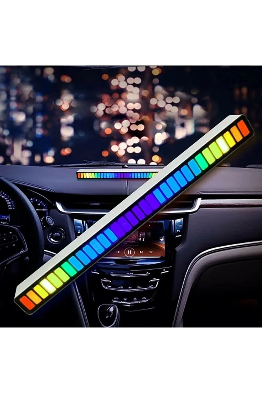 Rgb Çubuk Sese Duyarlı Ekolayzer (şarjlı-taşınabilir)