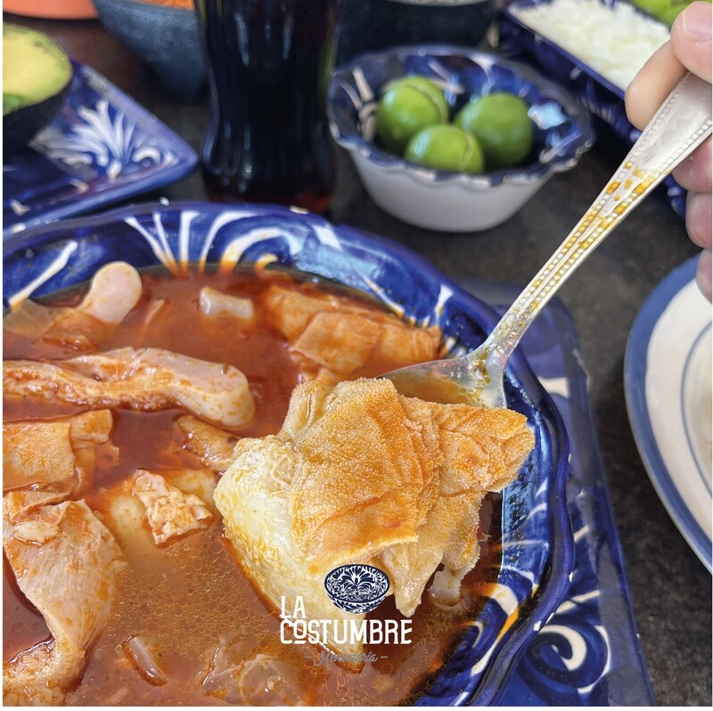 Menudo de tamaño grande