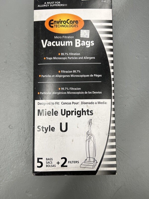 EnviroCare vacuum bags style U
