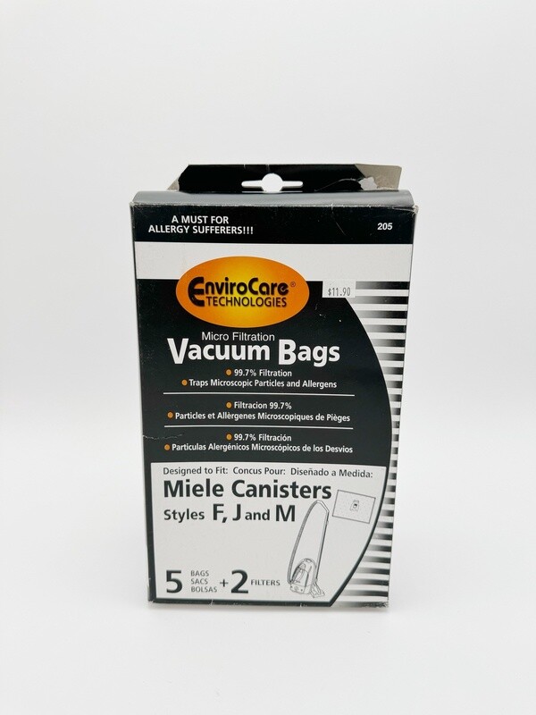 EnviroCare Vacuum Bags Styles F,J &amp; M