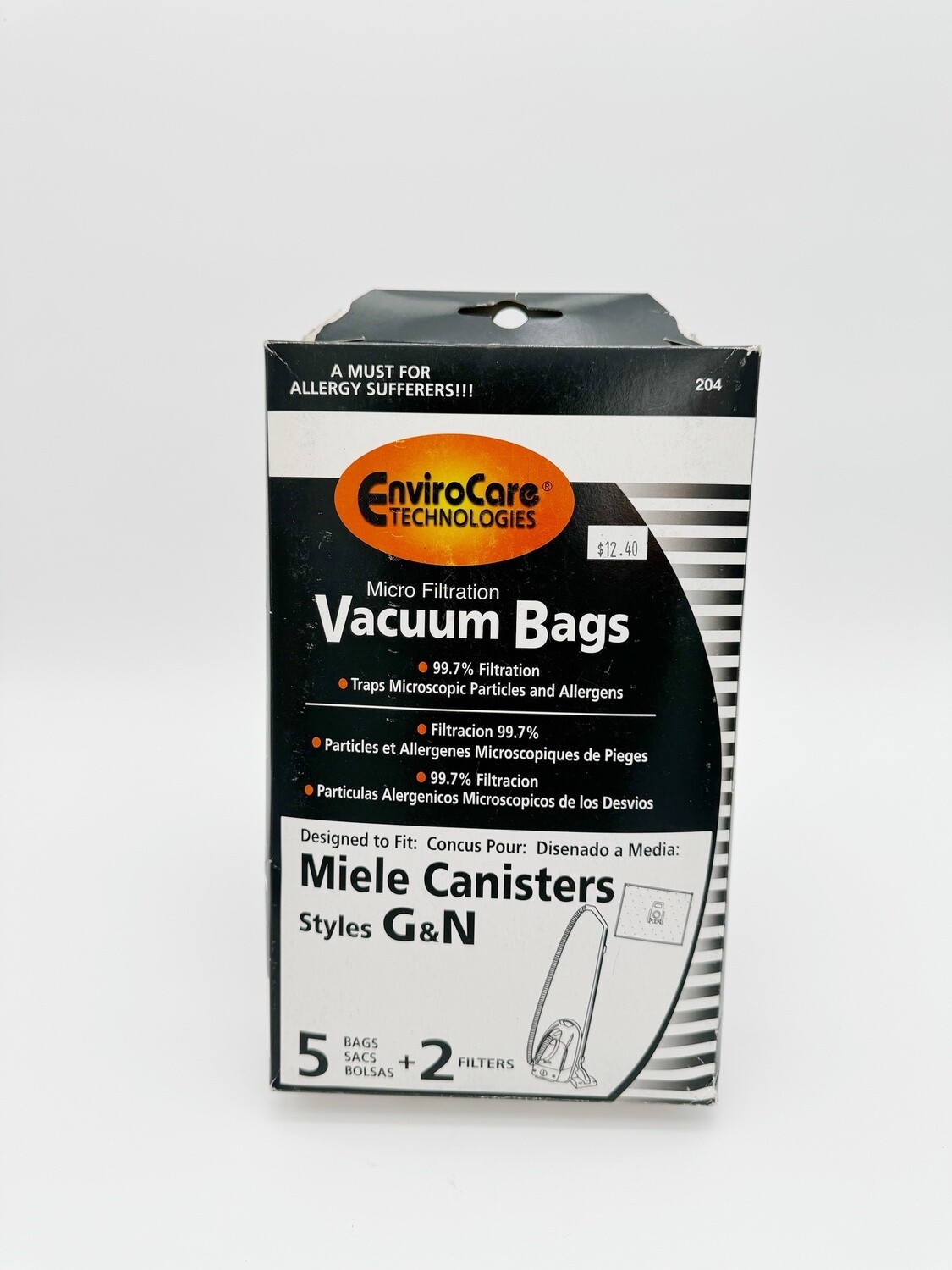 EnviroCare vacuum bags style G &amp; N