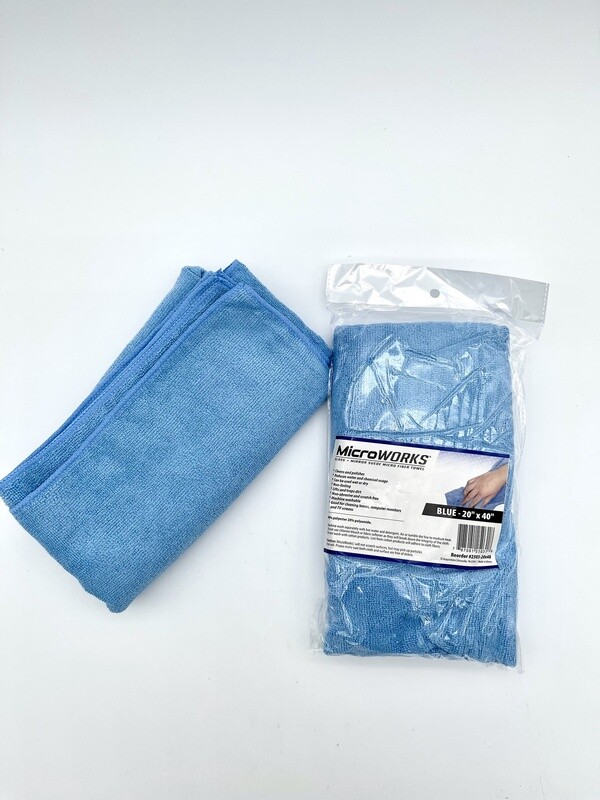 Microfiber MicroWorks BLUE 20x40