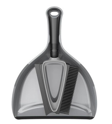 Soft Bristle Scrubber Brush Dustpan