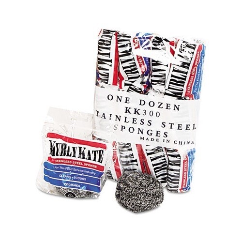 Large Stainless steel sponges - 12 units
