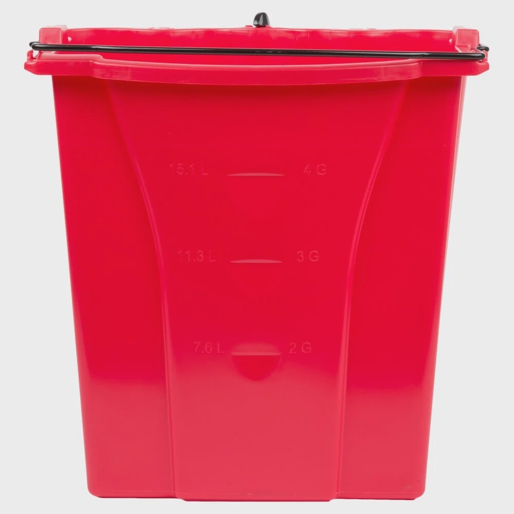 Dirty Water Bucket - Red 18 qt RC-9C74-RI