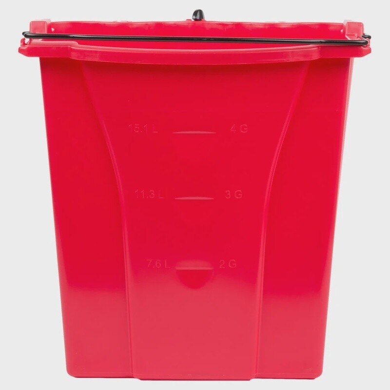 Dirty Water Bucket - Red 18 qt RC-9C74-RI