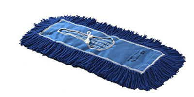 Dust Mop Head  Refill With Snaps 5x48 - Blue