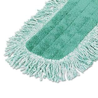 Rubbermaid Dust pad with fringe green 18''