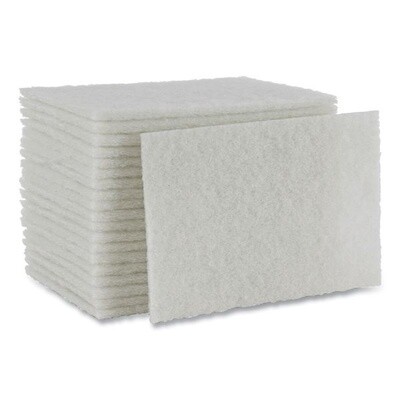White Pad sponge non abrasive  - with 10