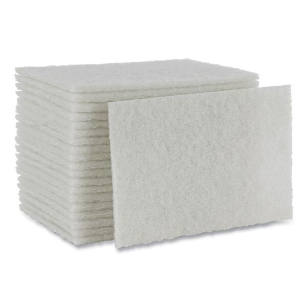White Pad sponge non abrasive  - with 10