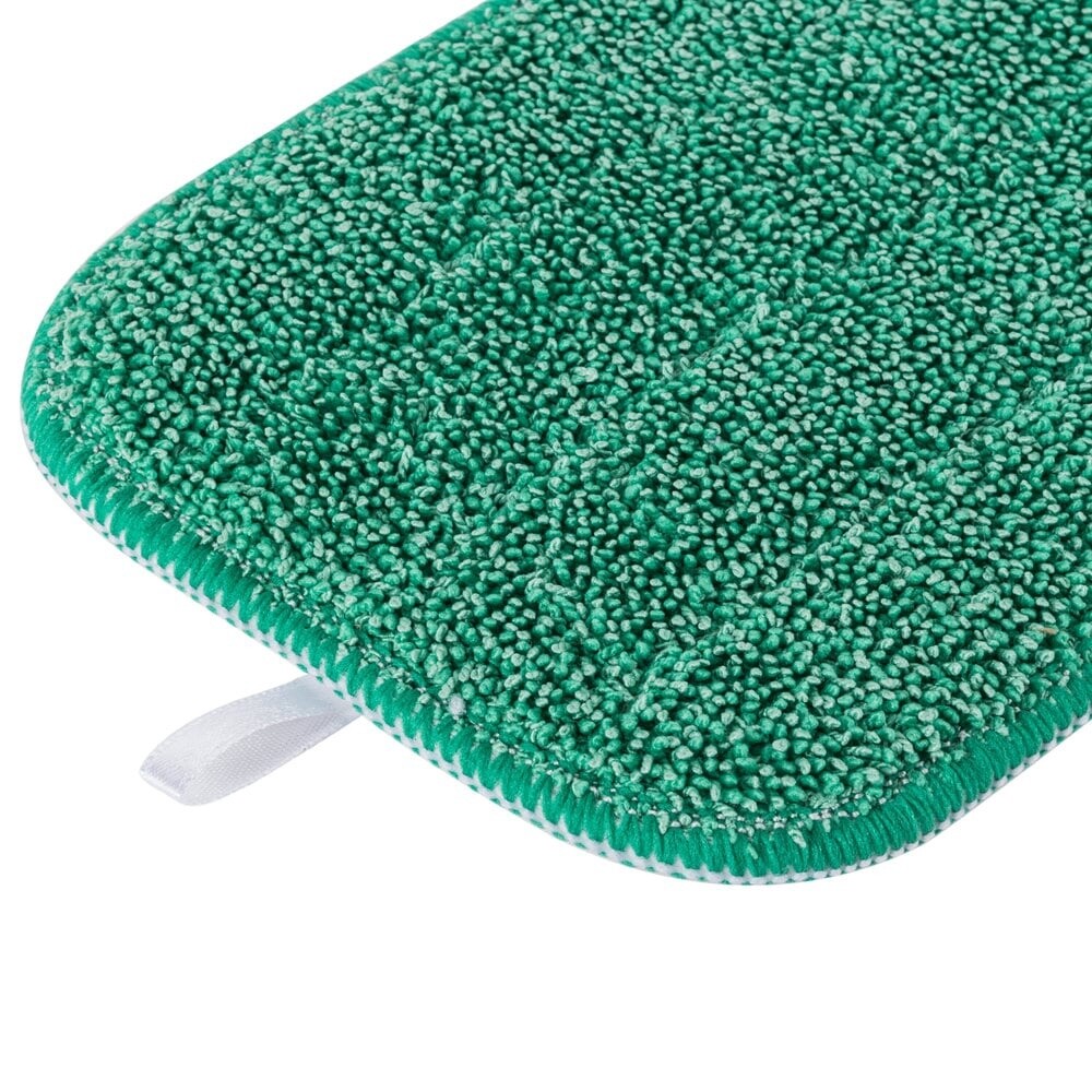Microfiber Velcro Wet Flat Mop Green  24&#39;&#39;