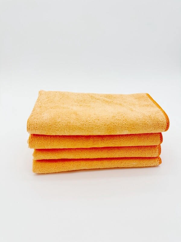Microfiber Orange Cloth unit 16x16