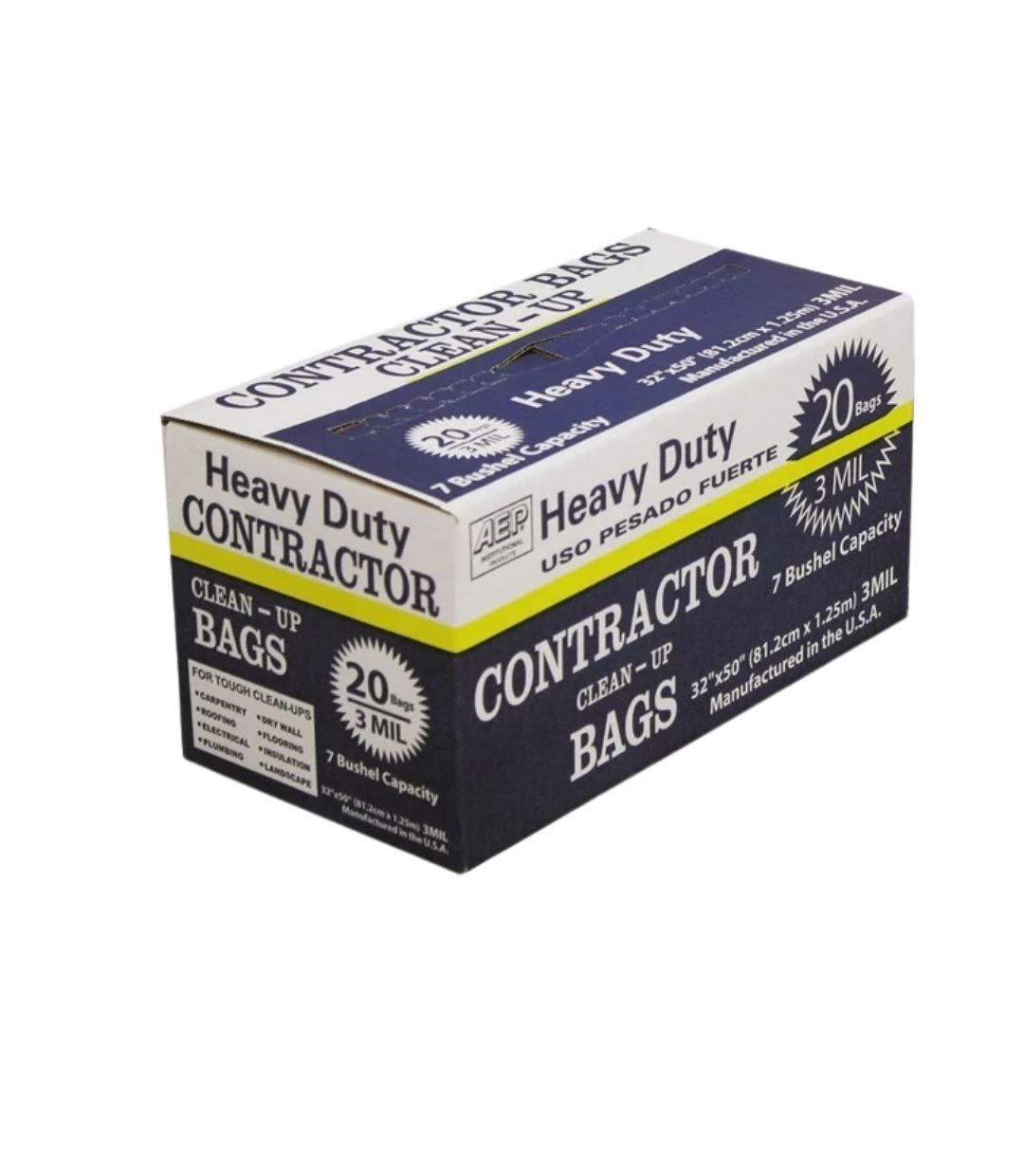 Heavy Duty Clean-Up Bags 32x50