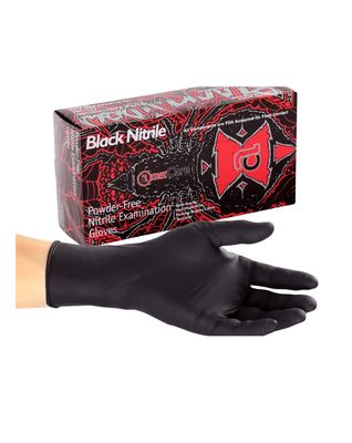 Black Nitrile Powder Free Gloves Small - CASE/10