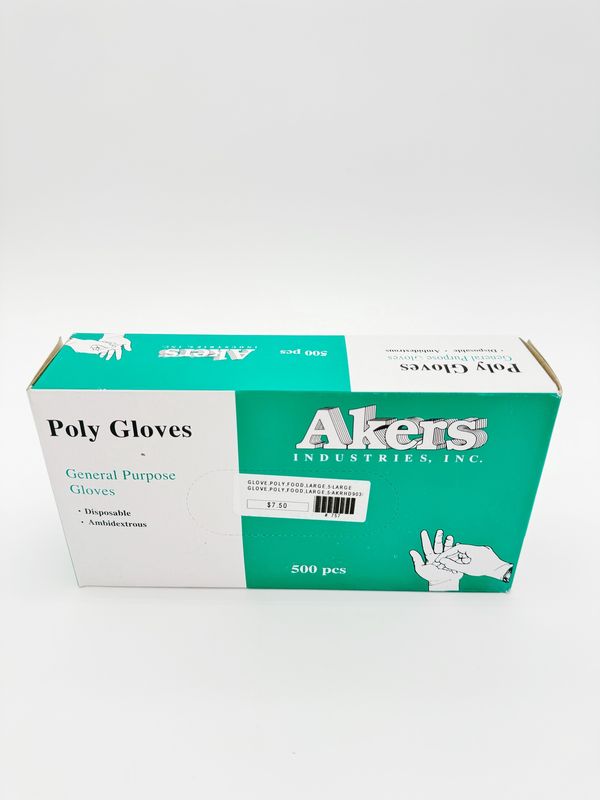 Akers Poly gloves general purpose L