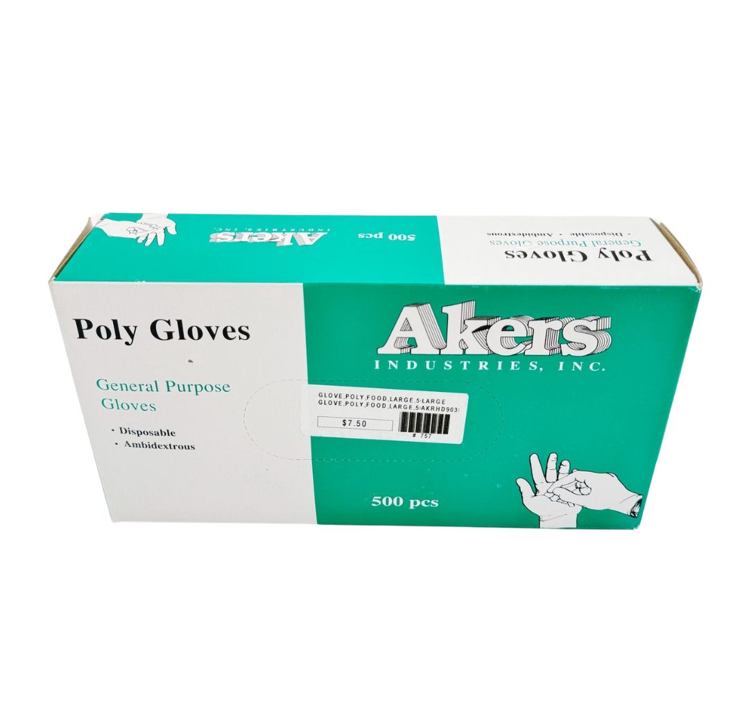 Akers Poly gloves general purpose L