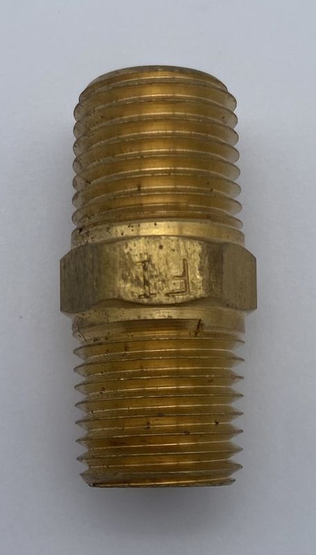 Nipple Hex 1/4'' X 1/4''
