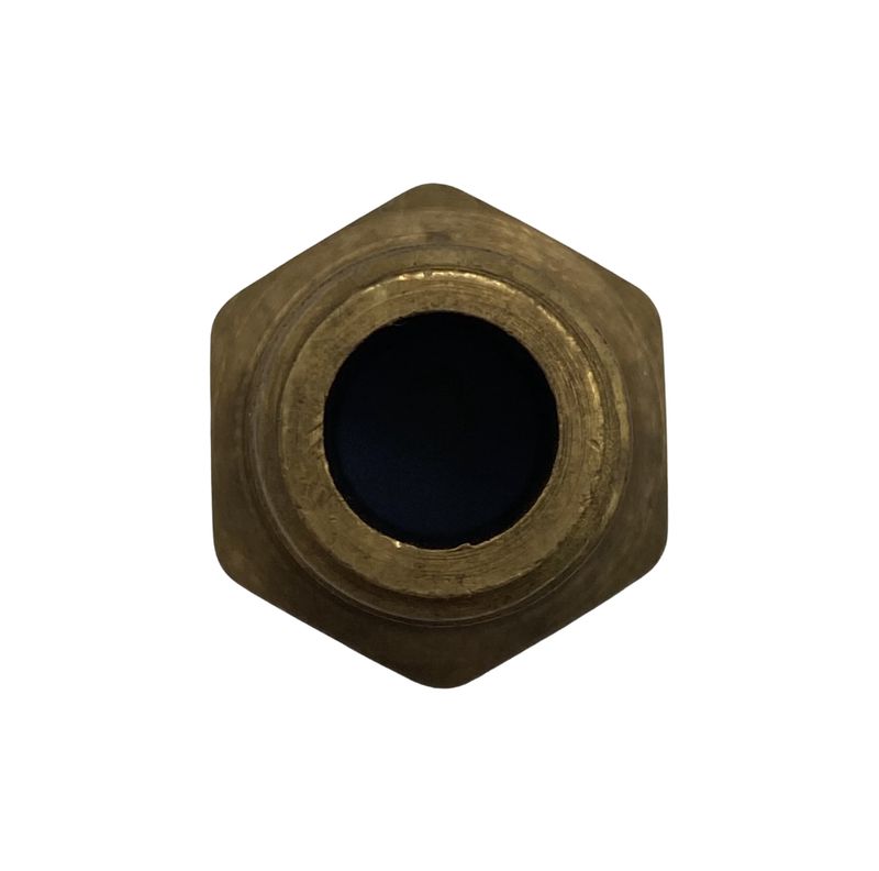 Nipple, Hex 1/4&quot; X 3/8&quot; L=1.185
