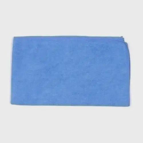 Microfiber Car Wash Towel, Blue, 16&quot; x 27&quot;