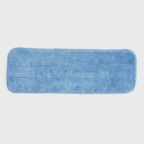 Flat Microfiber Pad, Blue, 16&quot;