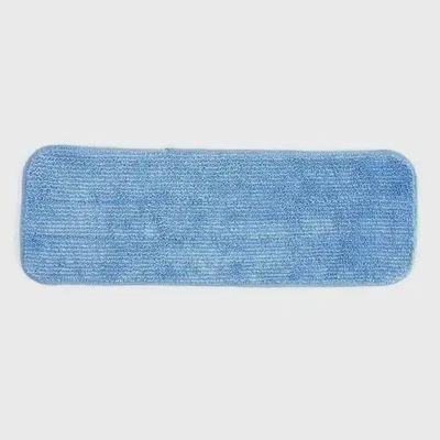 Flat Microfiber Pad, Blue, 16&quot;