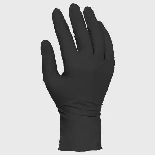 Nitrile Exam, Powder Free, Black, 7 mil - Small