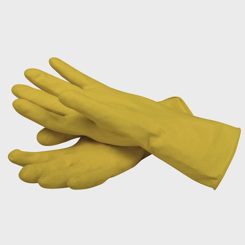 Flock Lined Gloves - Medium