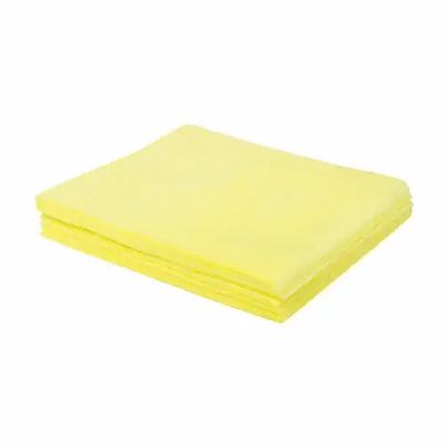 DS-M Mineral Oil Treated Duster, Yellow, 24" x 24", Medium Duty, Flat, 50/bg ONE PACK