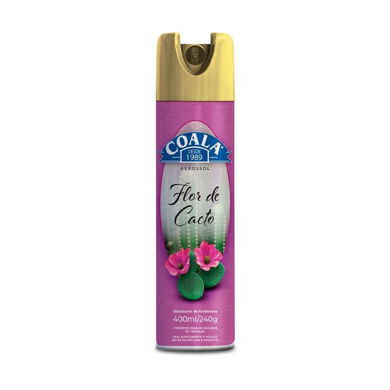 Odorizante de Ambientes Aerossol Coala - Flor de Cacto - 400 ml / 240g