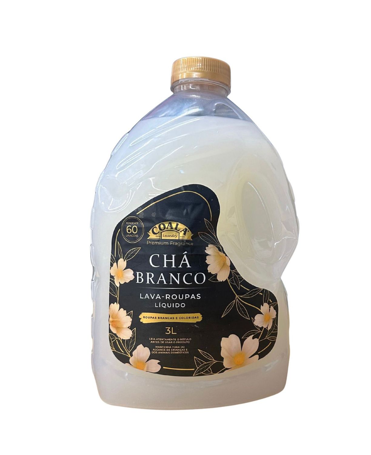 Lava-Roupas Líquido Coala Laundry - Chá Branco 3L