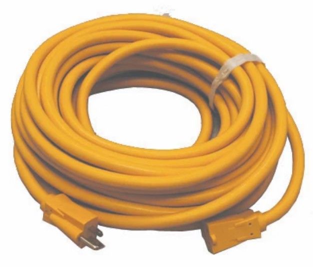 50FT 14/3 Yellow Heavy Duty Cord