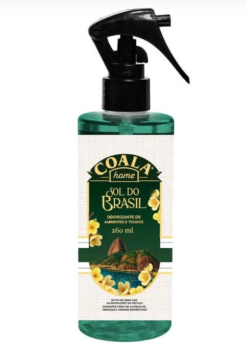 Odorizante de Ambientes e Tecidos Coala Home - Sol do Brasil - 260ml