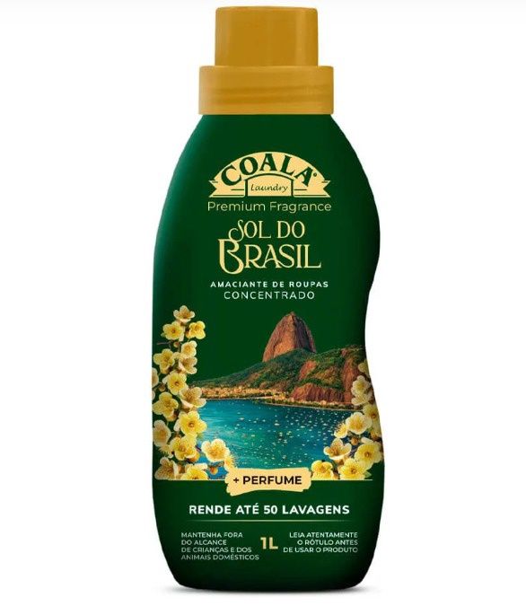Amaciante de Roupas Concentrado Coala Laundry - Sol do Brasil 1L