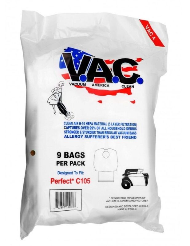 Case of Bag VAC 4 Perfect* - C105 and C105C with 25 packs