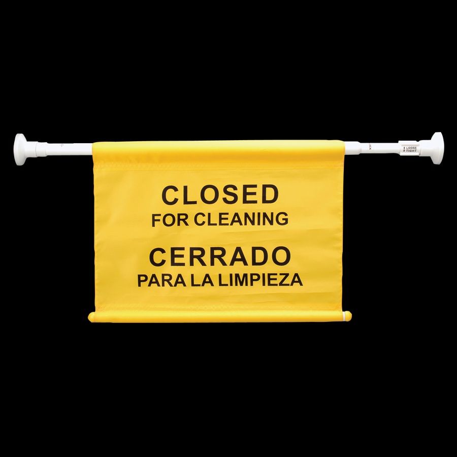 Caution Closet™ Barrier Sign