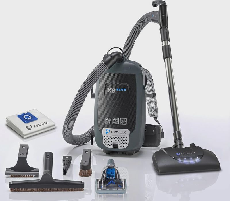 Prolux PLCX8E Backpack Vacuum Canister w/ Electric Powerhead Kit