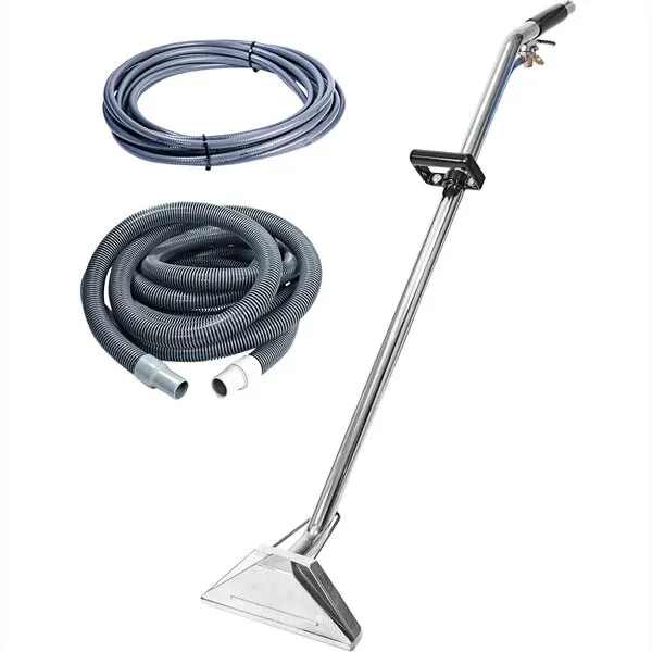 Vacuum and Solution Hoses and Stainless Steel Dual Jet Wand Kit