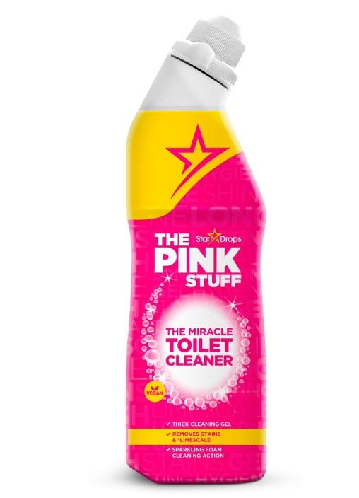 The Pink Stuff, Miracle Toilet Cleaner Gel, Bathroom Cleaner, 25.4 fl. oz. Bottle