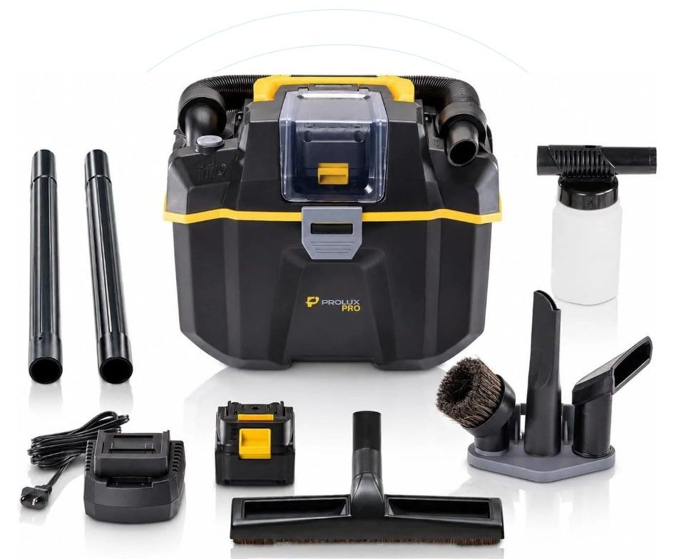 Prolux Surge Cordless Commercial Wet/Dry Tool &amp; Travel Vacuum