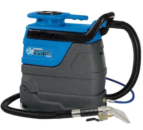 Sandia 50-4000 3-Gallon Heated Spot Extractor Kit with - 55 PSI Pump and 4” Stainless Steel Upholstery Tool