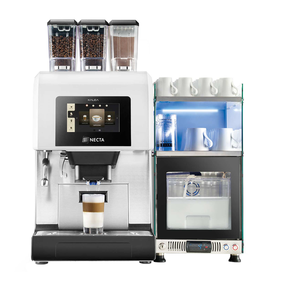 Necta Kalea Plus 2ES+IN+FM Festwasser mit Heißwasserlanze