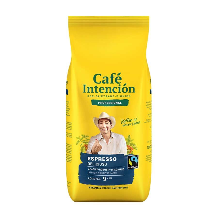 Darboven - Café Intención Espresso Delicioso Fairtrade - 6 x 1 kg