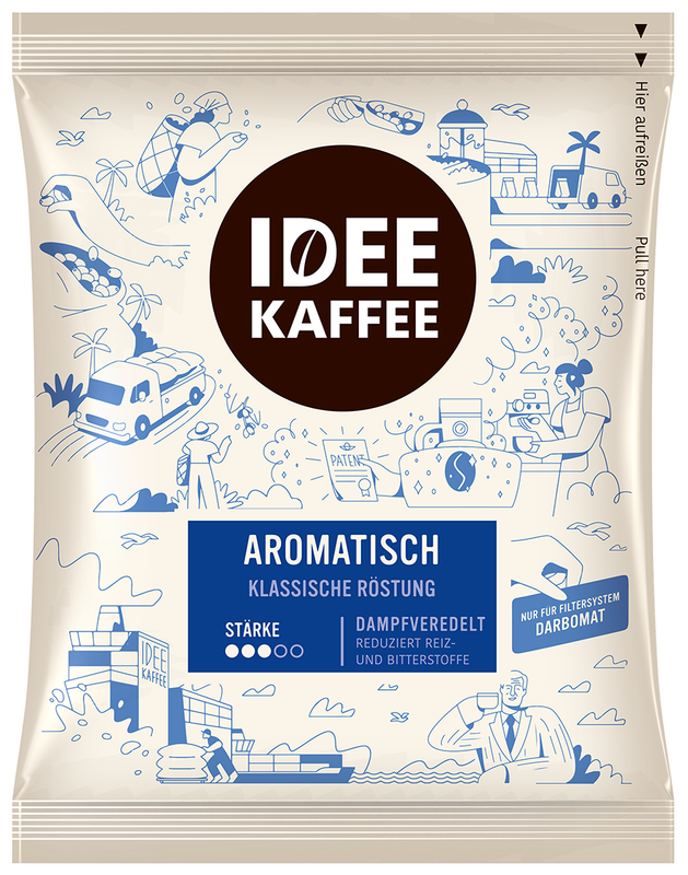 Darboven - Idee Kaffee - Halbe Kanne - 60 x 35 g