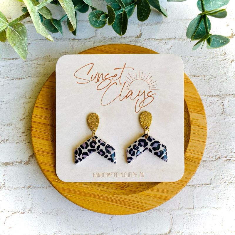 Leopard Print Chevron