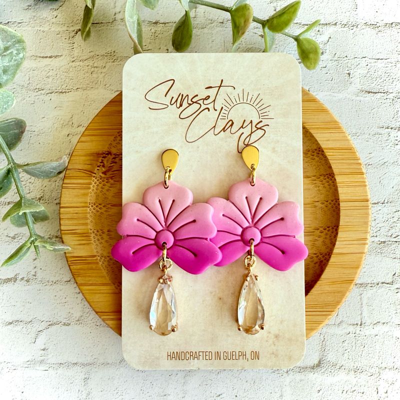 Pink Ombré Flower