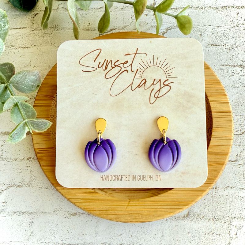 Purple Ombré Tulips